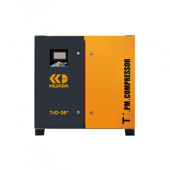 TVD-30+ Permanent Magnet Two-stage Variable Frequency Screw Air Compressor – 22 kW Energy-efficient manufacturing air compressor